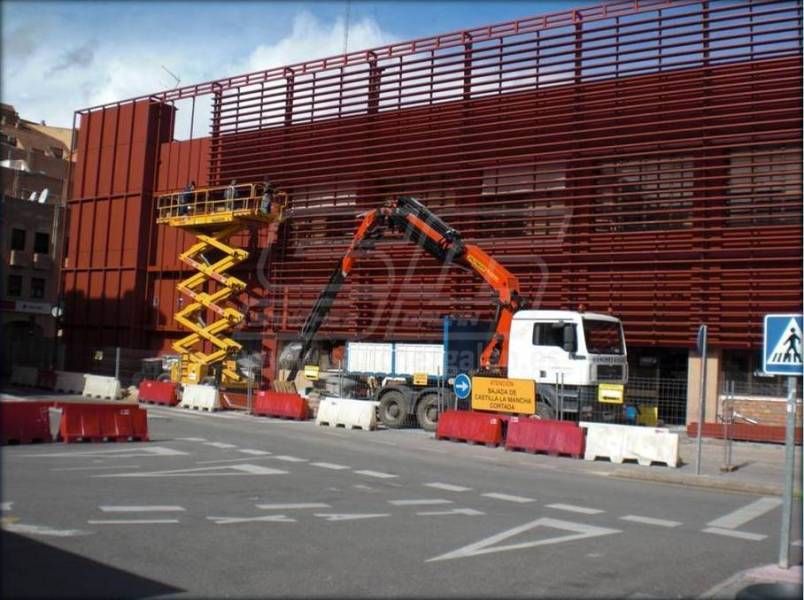 Estructura metálica estación de autobuses. Toledo
