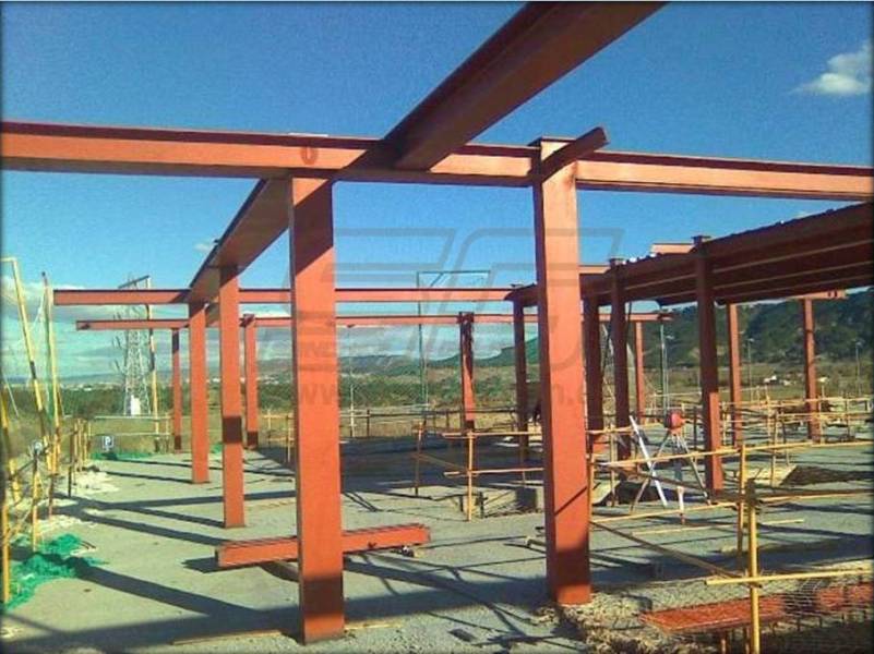 Estructura metálica vivienda