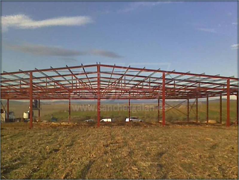 Estructura metálica para cubrir plaza de toros