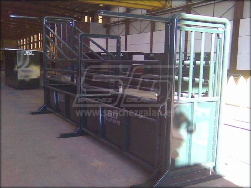 Manga ganadera portátil