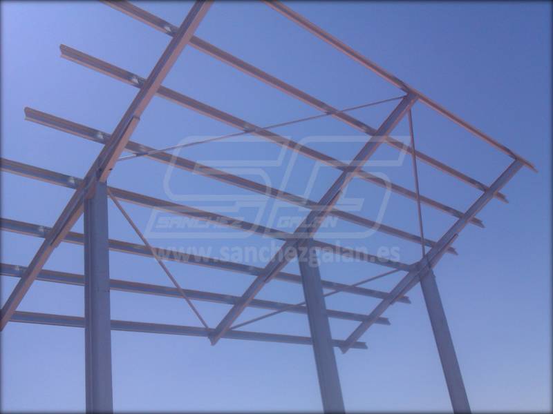 Soportes metálicos placas solares