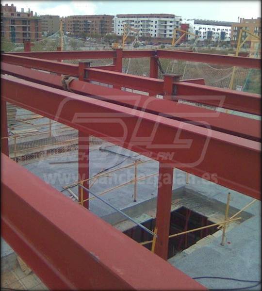 Estructura metálica vivienda