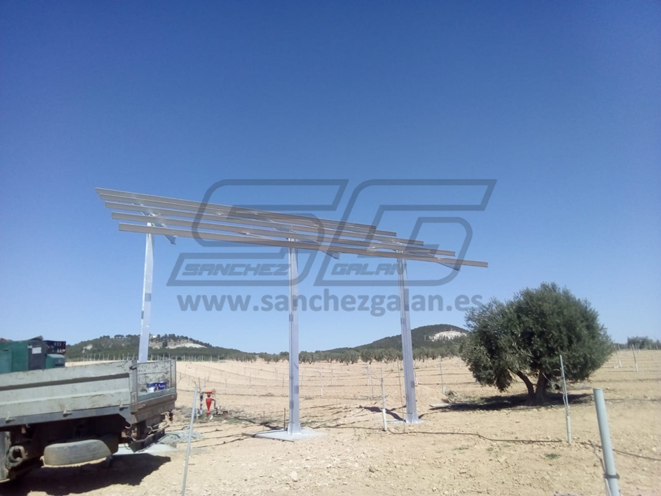 Placas solares construcción