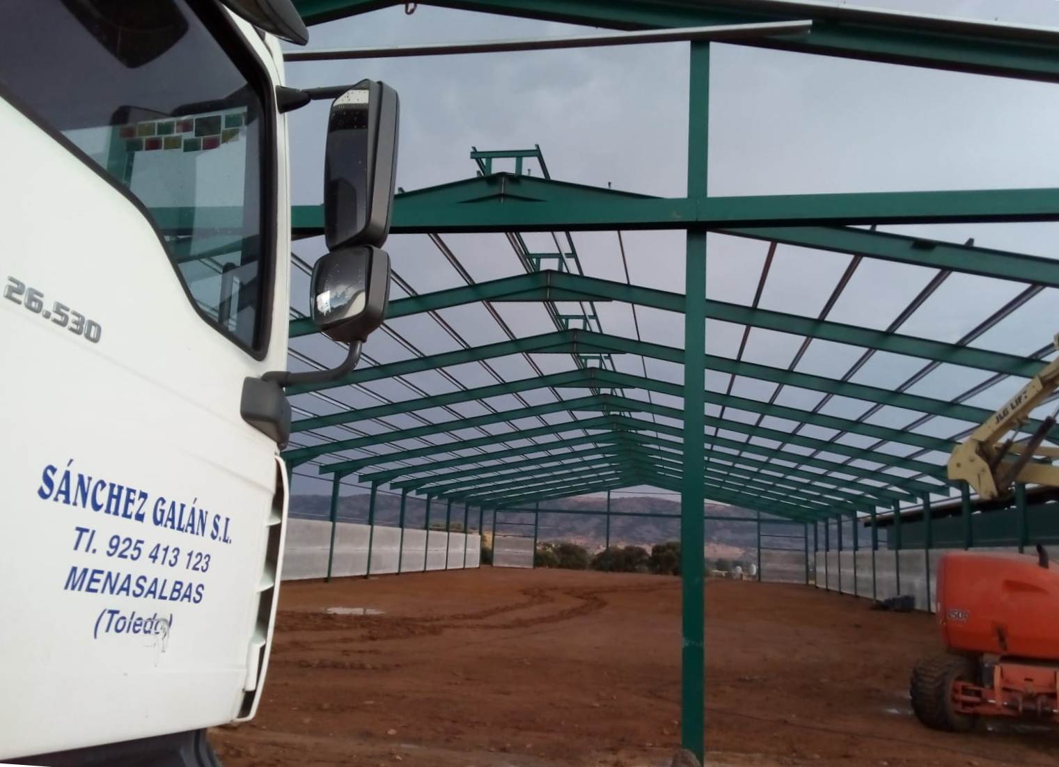 Estructuras metálicas naves ganaderas