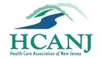 The logo for the health care association of new jersey.
