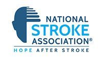 The logo for the national stroke association hope after stroke.