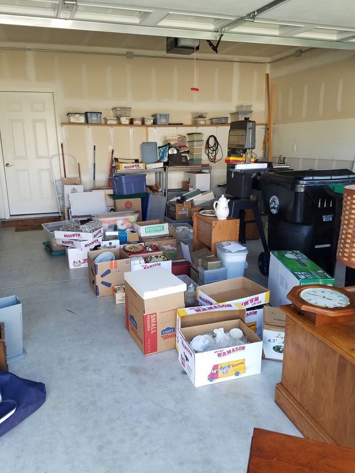 Junk On Center Of Room — Medford, NJ — A&W Clean Out Service