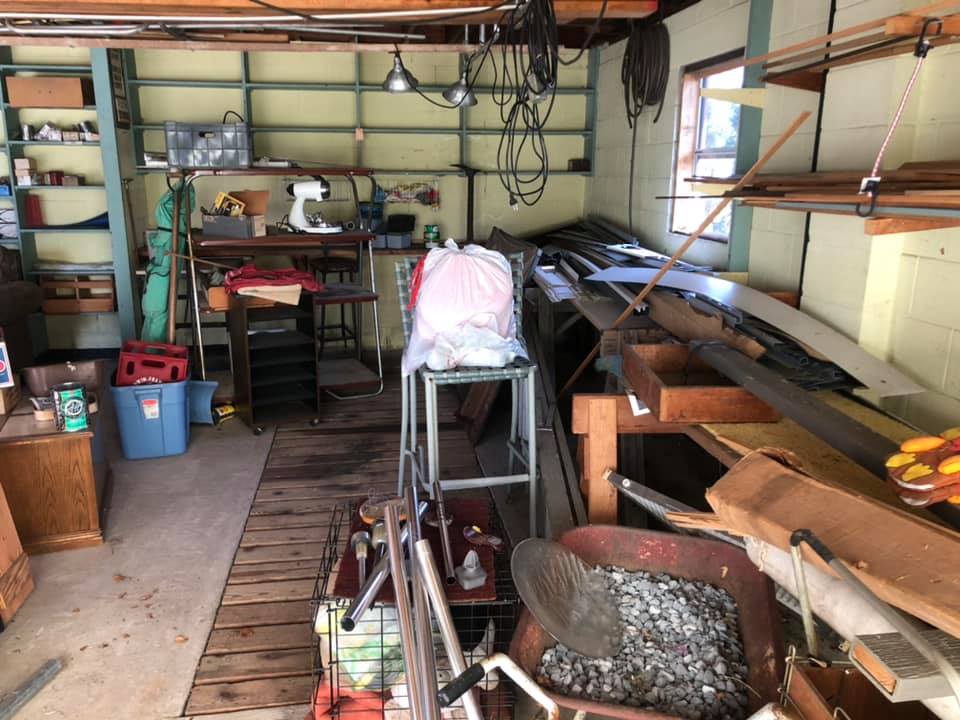 Dirty Garage — Medford, NJ — A&W Clean Out Service