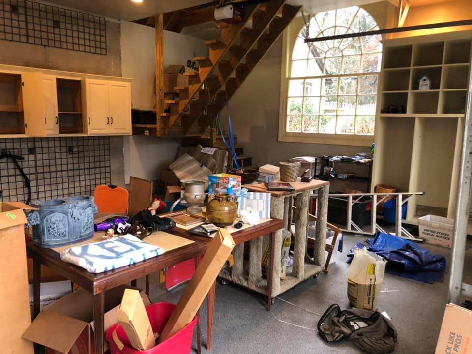 Room Before Clean Out — Medford, NJ — A&W Clean Out Service