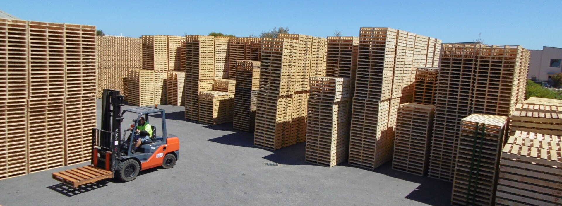 Recyclable pallets in Perth
