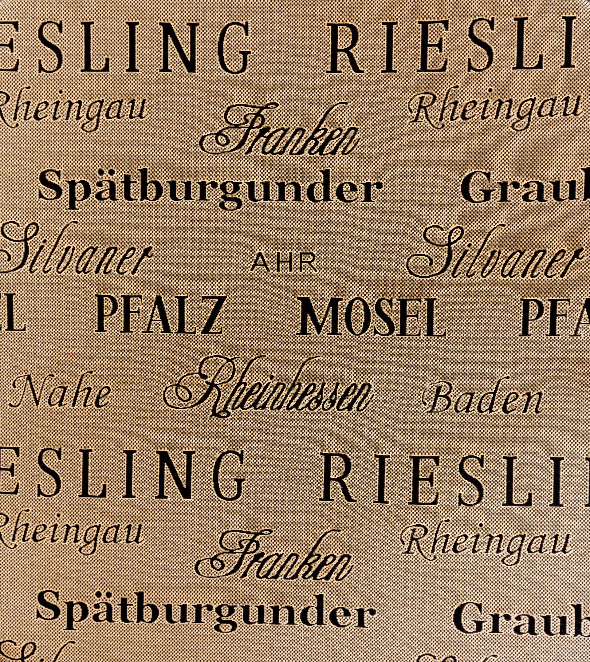 Weindesign in Braun