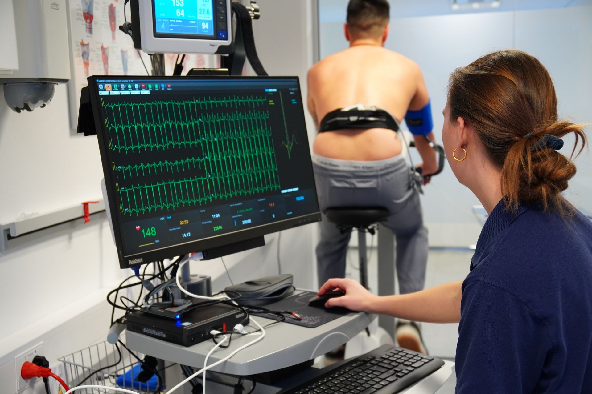 Arbejds-EKG i forbindelse med dykker-aspirantundersøgelse