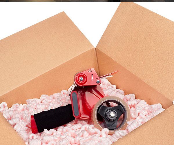 Box With Foam And Tape — New Orleans, LA — NOLA Box Supply Company LLC