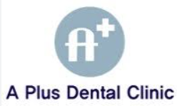 Logo for Heal Dental Clinic: Orange curved line above the text "HEAL DENTAL CLINIC".