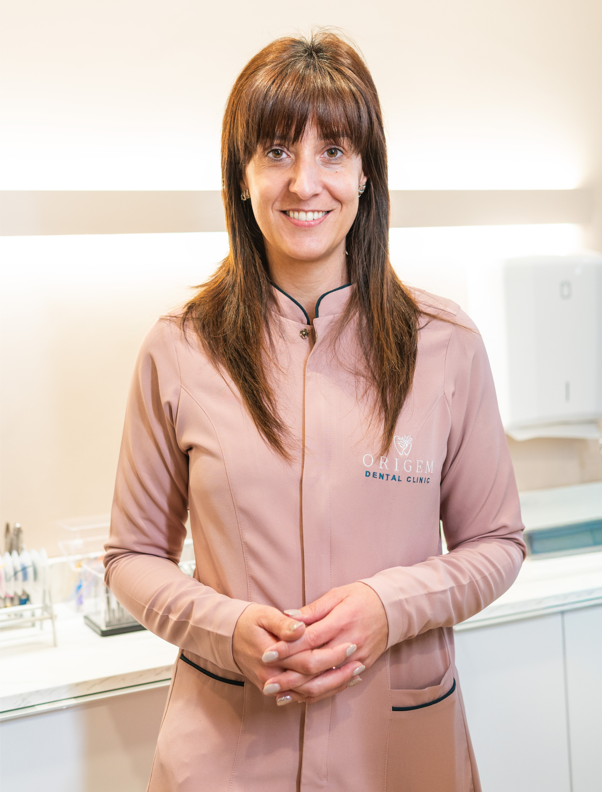 Retrato de Danielle Alves na Origem Dental Clinic
