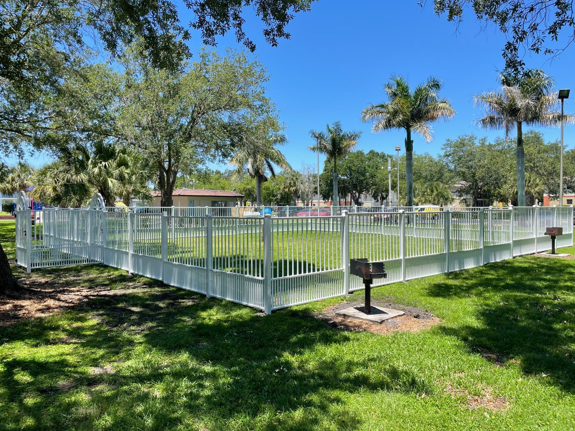 Dog park at Park on Central in Kissimmee, FL.