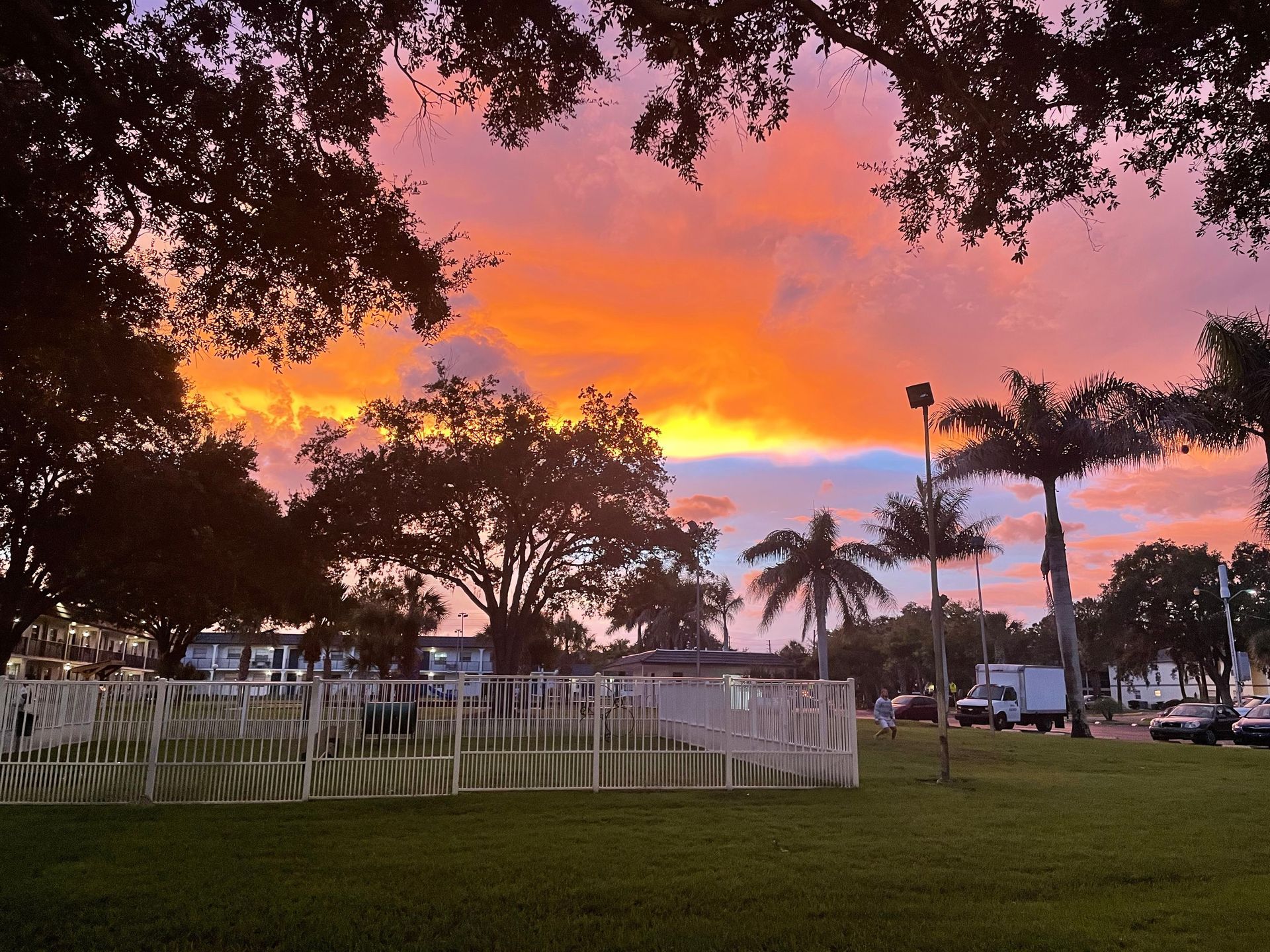 Pet park at Park on Central in Kissimmee, FL.