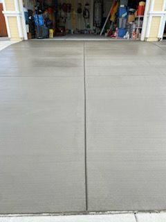 A Concrete Driveway Leading to a Garage – Reno, NV – Concreteworks LLC