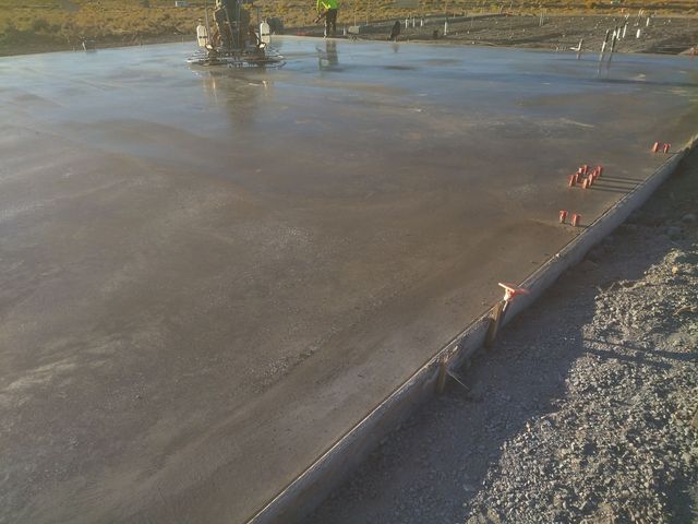 A Concrete Floor is Being Built on a Construction Site – Reno, NV – Concreteworks LLC