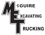 McGuire Excavating Truck