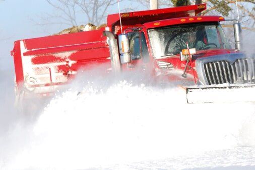 Demolition — Truck on Snow in Terre Haute, IN