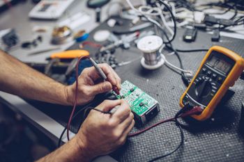 Technician Repair Electronic Circuit Board — San Antonio, TX — The Handley Man