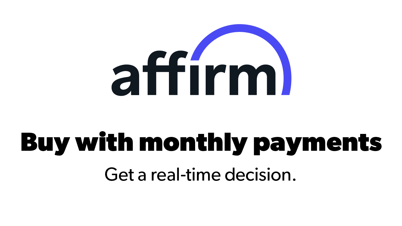 Affirm logo with tagline 