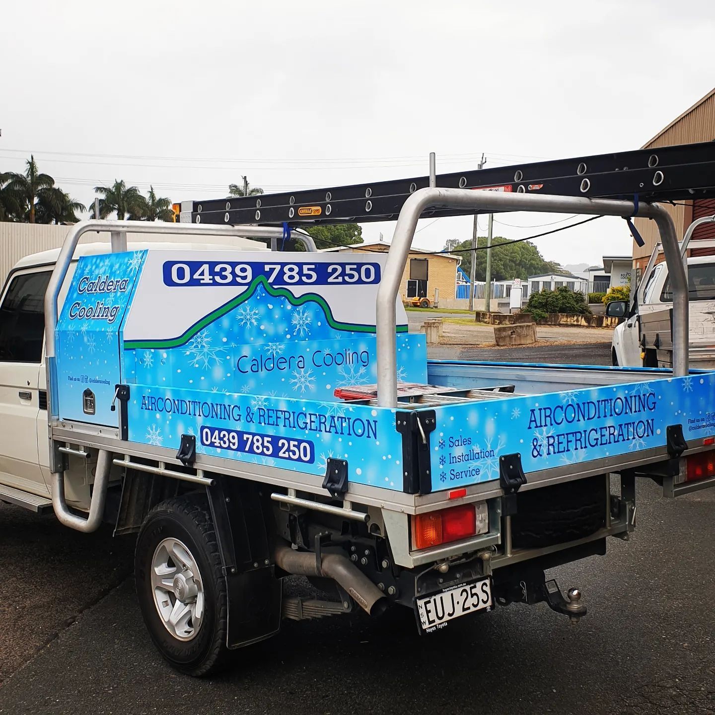 Caldera Cooling Vehicle Signage  - Vehicle Signage & Wraps in Murwillumbah and Surrounding Areas