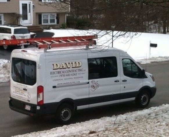 David Electrical Contracting LLC Truck — North Andover, MA — David Electrical Contracting LLC