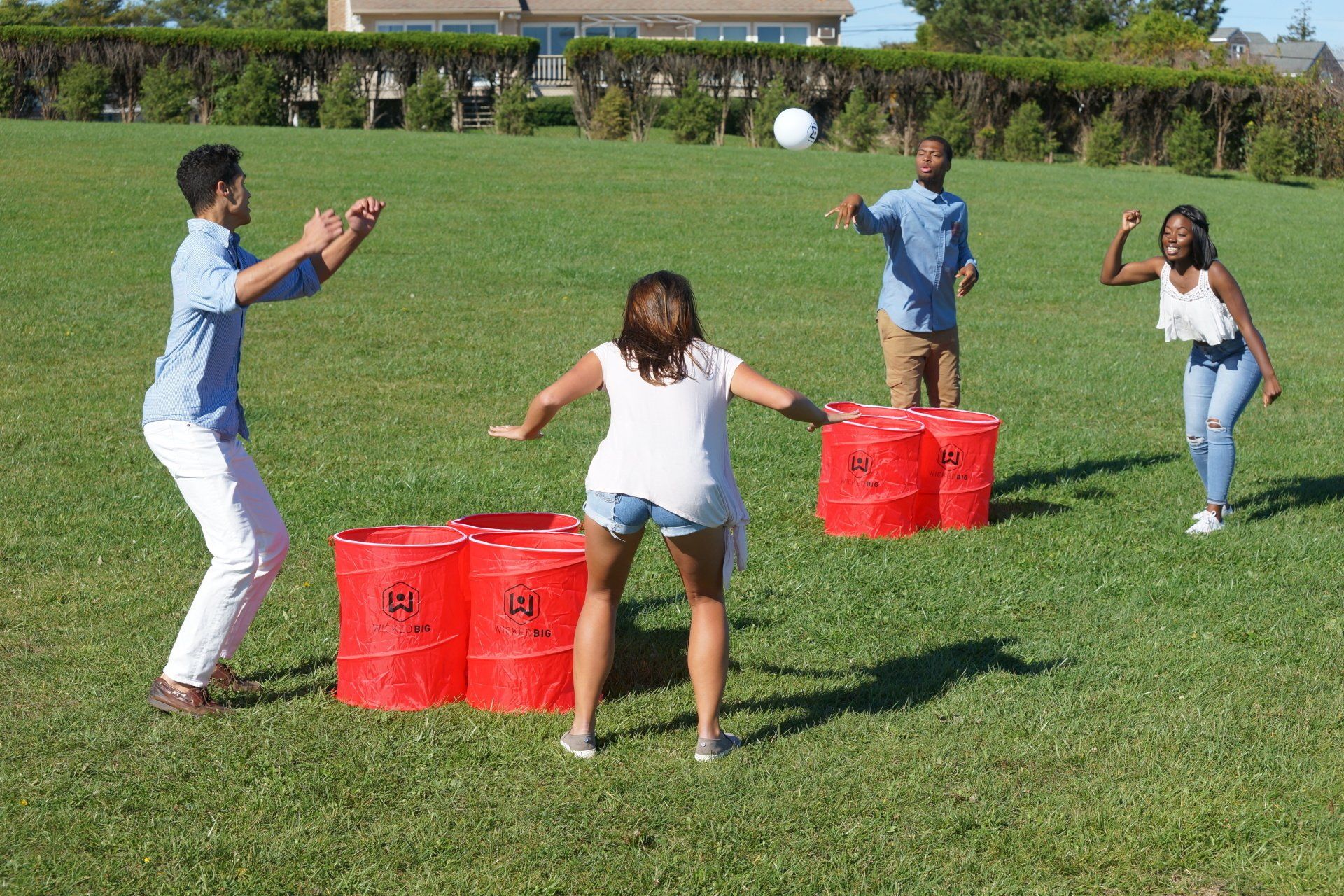 thumbnail image 2 of Wicked Big Sports Versapong - Portable Pong Game Set With Backpack, No Table Needed 2 of 14