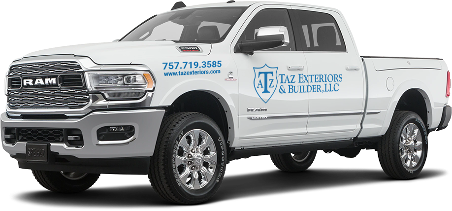 truck with company logo