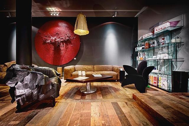 Pavimento parquet rustico