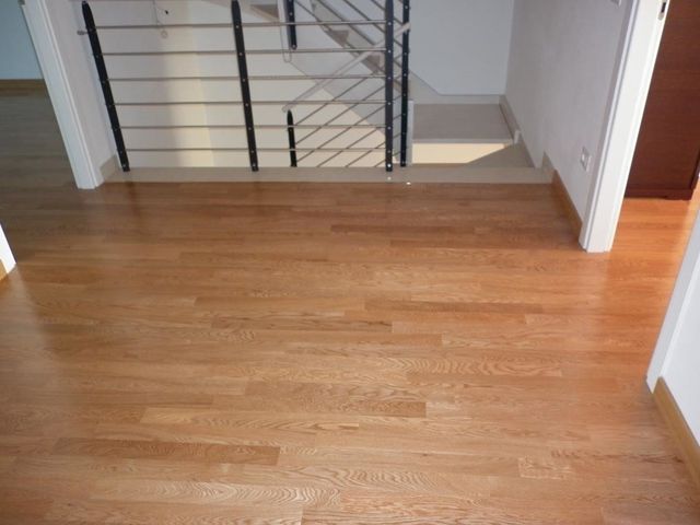 Parquet e ringhiera