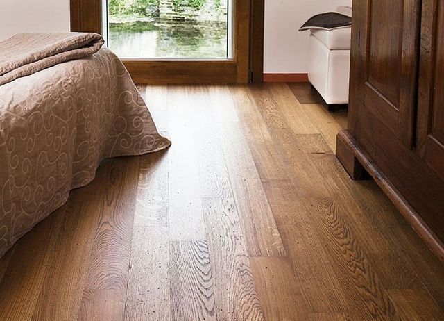 Parquet in camera da letto