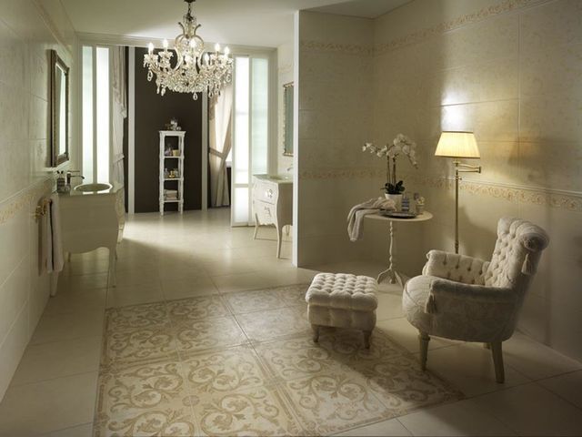 Ambiente di lusso con rivestimenti