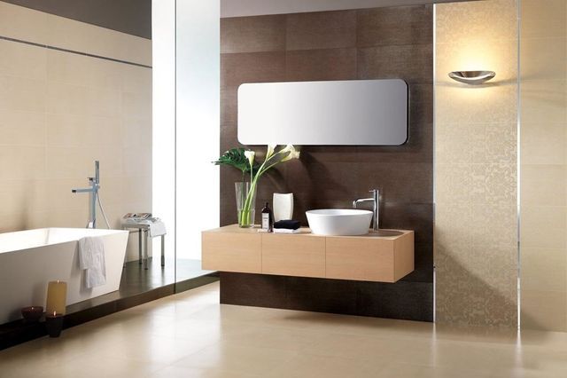 Mobile bagno con specchio