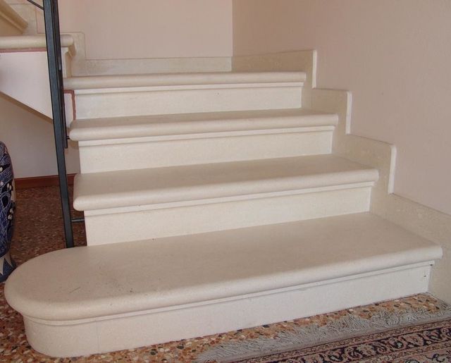 Scalinata in marmo