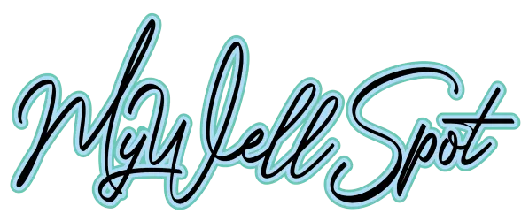 The logo for maybell spot is written in cursive on a white background.