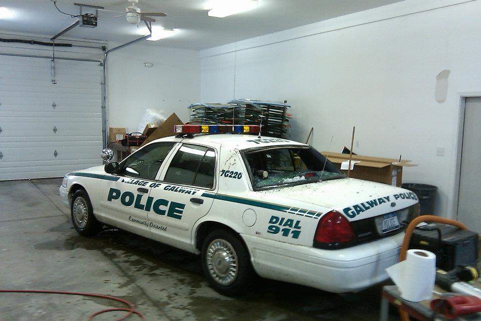 Police car ━ Albany, NY ━ Capitalland Glass