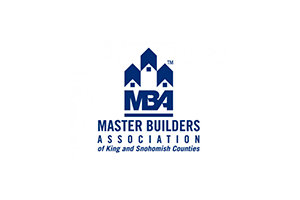 The logo for the master builders association of king and snohomish counties