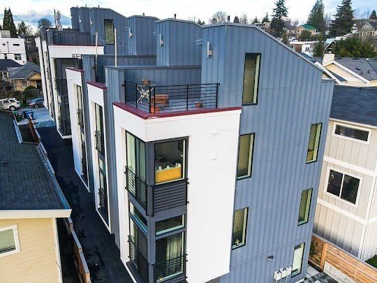 Modern commercial building Modern commercial building