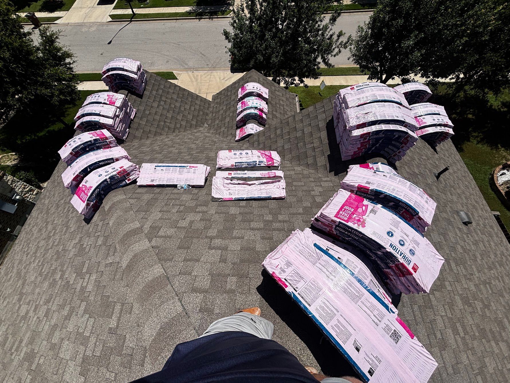 HD Roofing and Repairs roofing project after Central Texas storm exposure