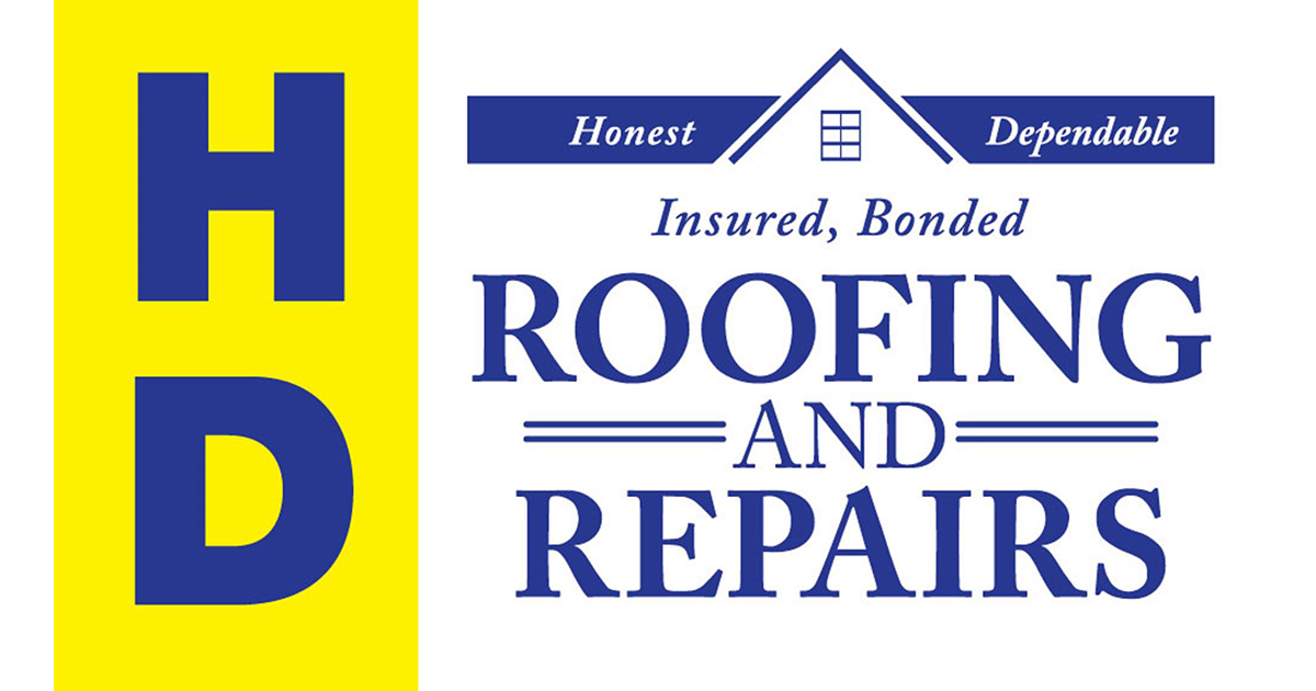 HD Roofing and Repairs Logo