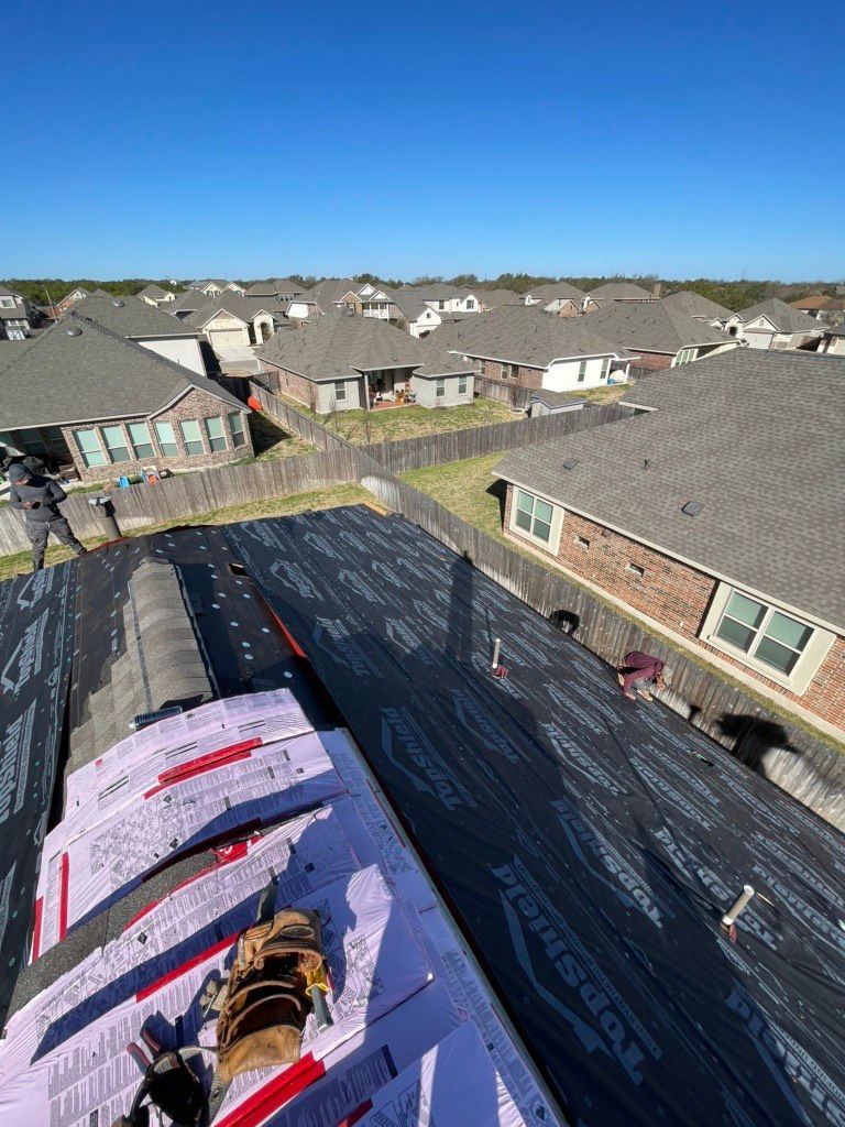 Georgetown roof replacement home