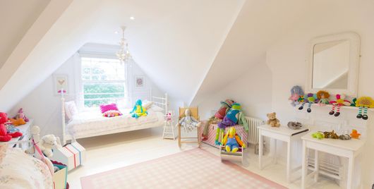 Loft area converted to bedroom