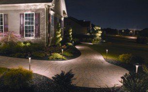 Lighted Walkway - Saluda, VA - Bayscapes LLC