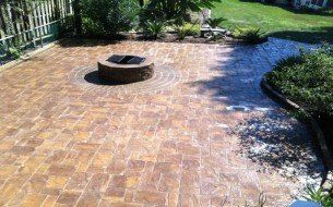 Fire Pit - Saluda, VA - Bayscapes LLC