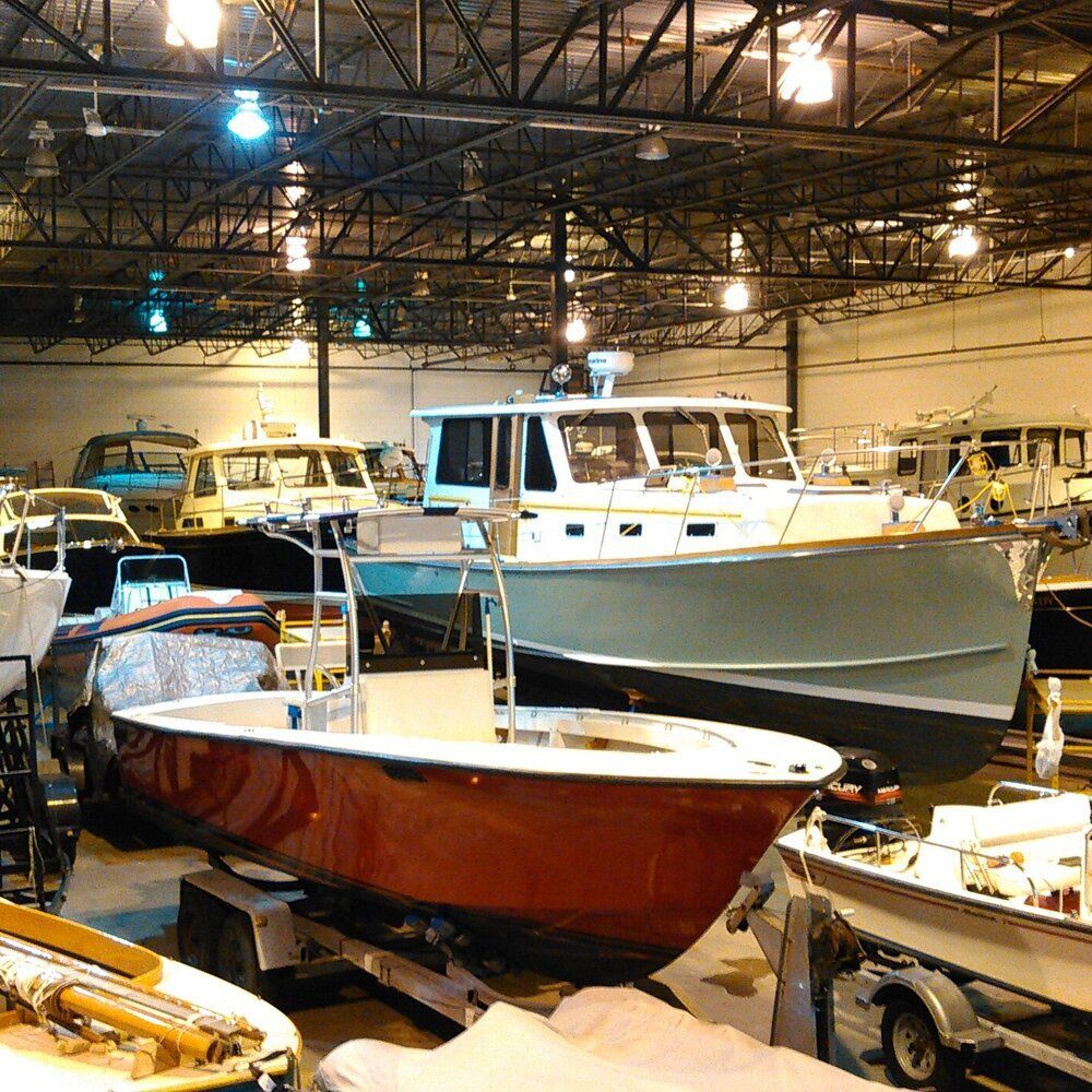Storage at Avondale Boat Yard Westerly, RI