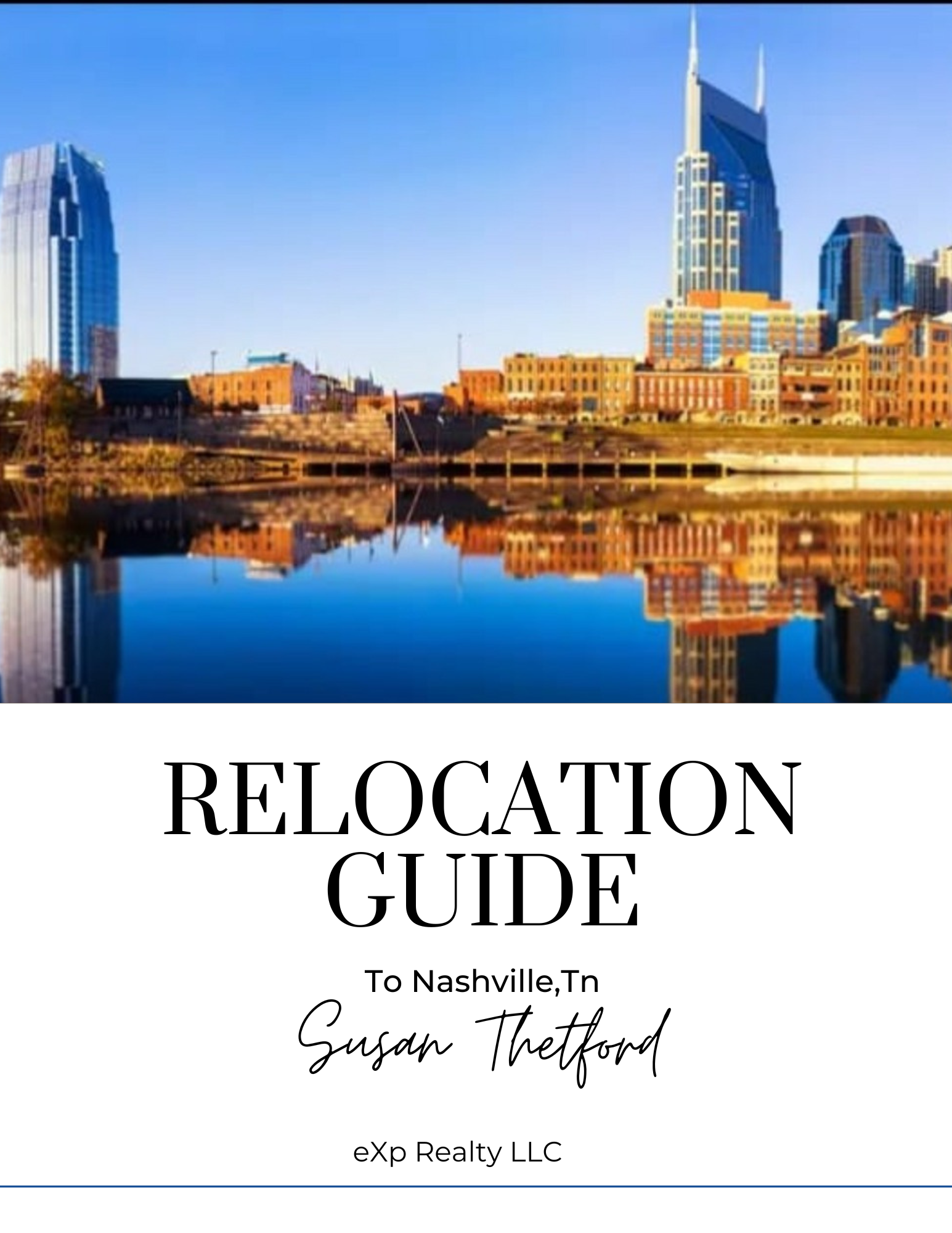 A relocation guide to nashville , tn by susan thatford