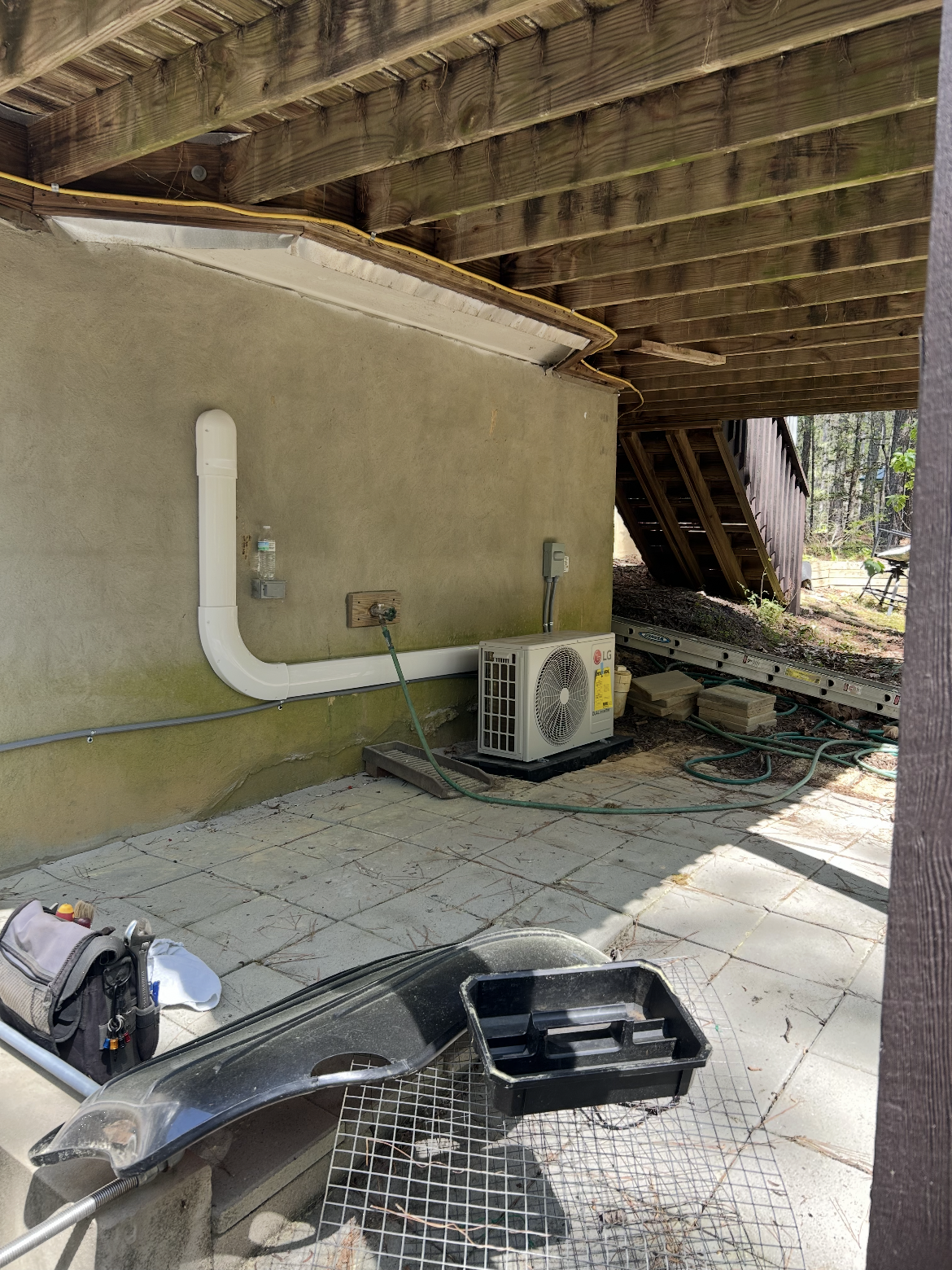 Fully stocked Jordan HVAC service truck prepared for single-visit repairs in Asheboro, NC.